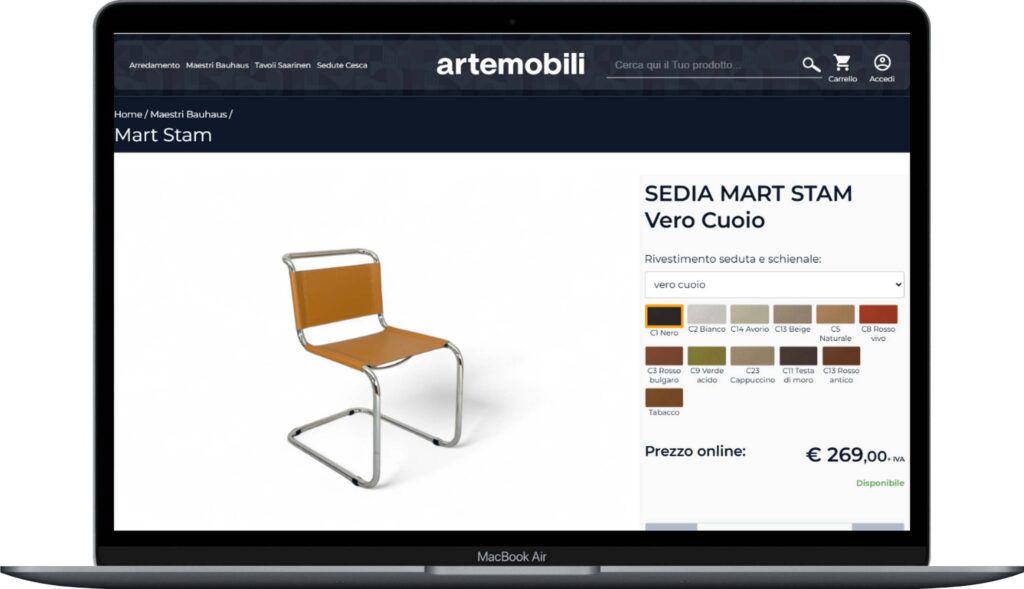 ArteMobili.it migrazione SEO: da Drupal eCommerce PHP / MySQL